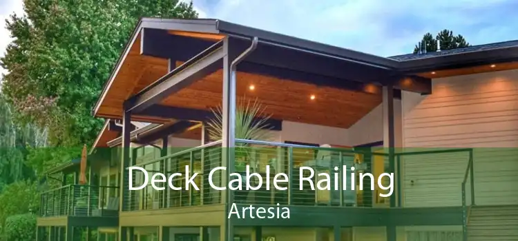 Deck Cable Railing Artesia