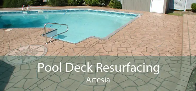 Pool Deck Resurfacing Artesia