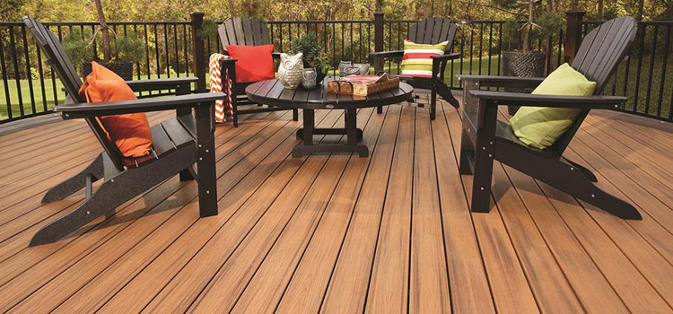 Black TREX Decking in Artesia, CA