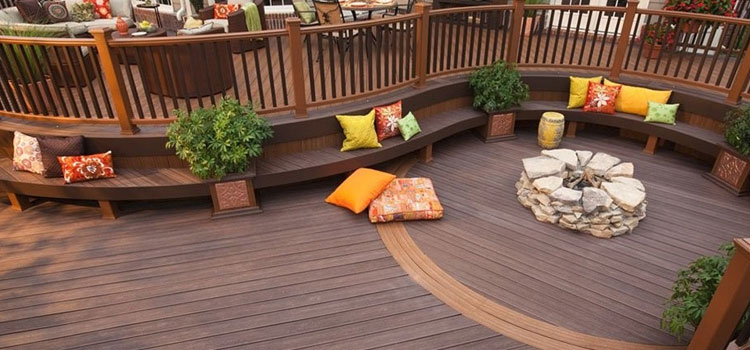 Gray TREX Decking in Artesia, CA