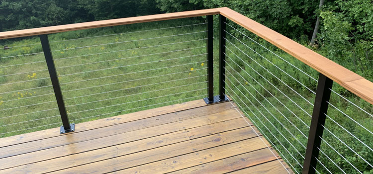 Installing Deck Cable Railing in Artesia, CA